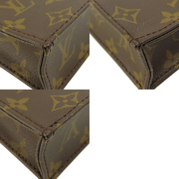 Louis Vuitton Petit Sac Plat Monogram Handbag - Picture 9 of 9